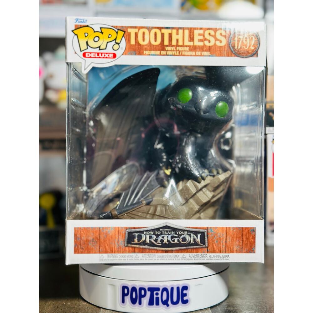 How to Train Your Dragon Live Action Toothless Deluxe Funko Pop! #1792